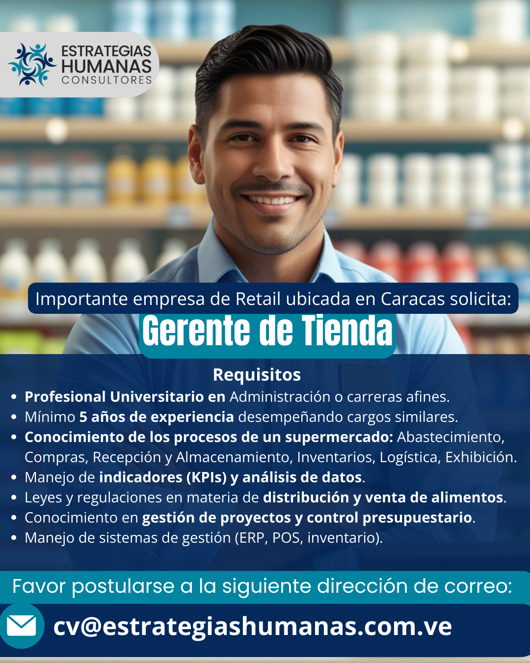 Gerente de Tienda